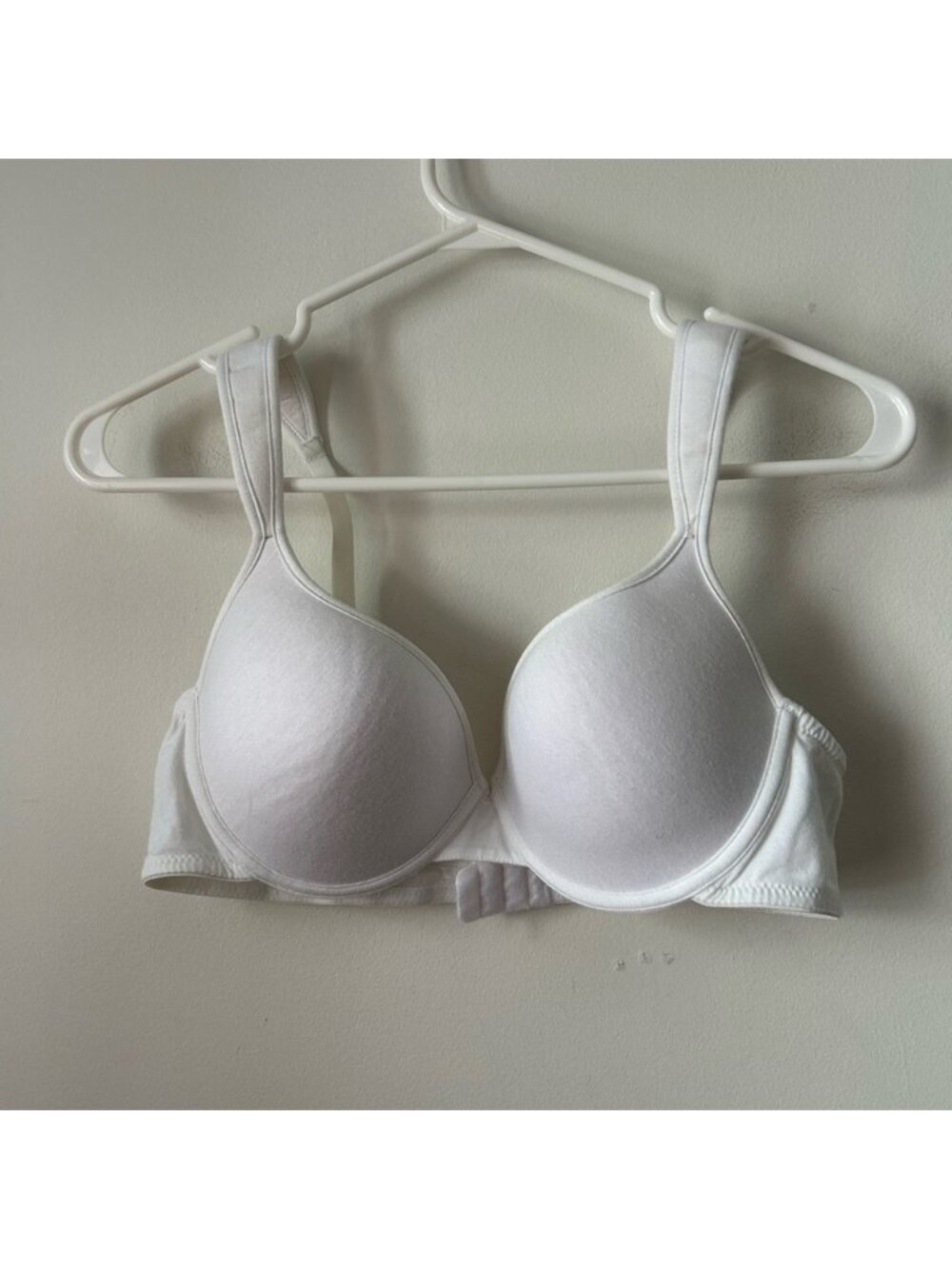 Joe Fresh White Cotton Bra